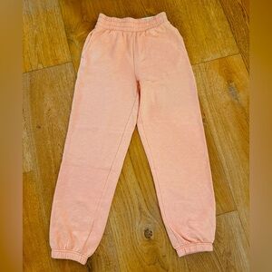 American Eagle women’s peach boyfriend jogger XS. new w tags.